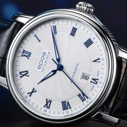 Srebrna koperta 41mm odlana ze stali szlachetnej