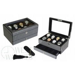 OUTLET WATCH BOX 8 SLOTS SW-2268CA