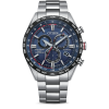 CITIZEN ECO-DRIVE RADIO CONTROLLED SUEPR TITANIUM CHRONGRAPH CB5945-85L