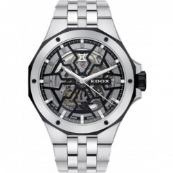 Zegarek Edox Delfin Mecano Skeleton Automatic 43mm – pełny widok