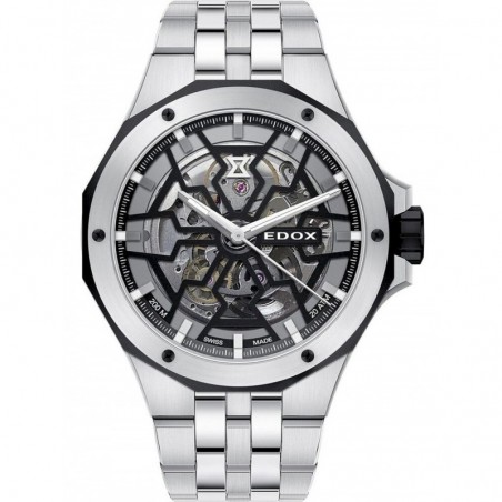 Zegarek Edox Delfin Mecano Skeleton Automatic 43mm – pełny widok