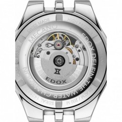 Tył koperty Edox Delfin Mecano – mechanizm automatyczny Swiss Made