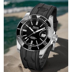 Czarna tarcza z indeksami – Epos Sportive Diver Automatic