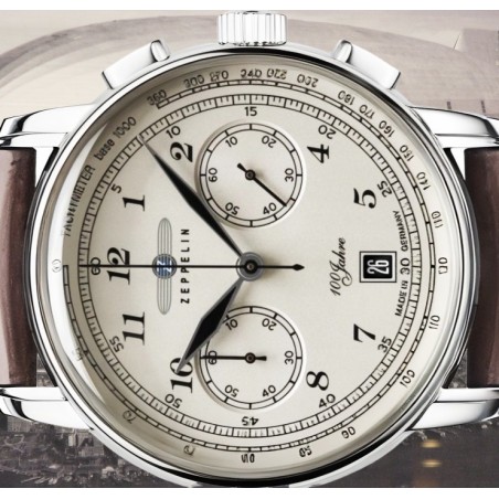 ZEPPELIN 100 JAHRE CHRONOGRAPF 42mm 7674-6