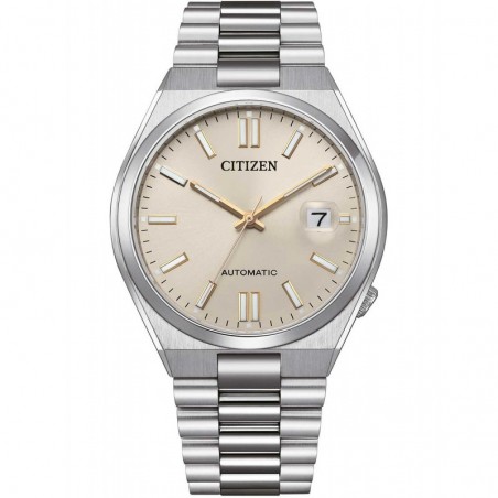 Front Citizen Tsuyosa NJ0151-88W – Nowoczesny design i japońska precyzja.