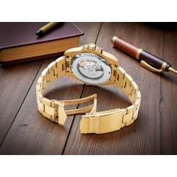 Złota bransoleta zegarka Roamer Premier Automatic 986983 48 85 20.