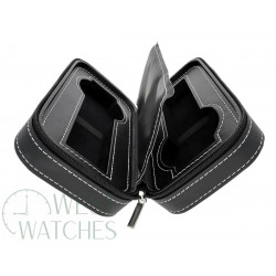 TRAVELERS CASE FOR 2 WATCHES SW-1096BL-BV