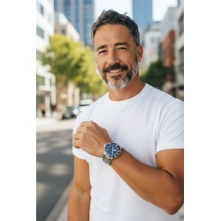 Luksusowy zegarek nurkowy Oris Aquis Date 43,5mm z czarną tarczą