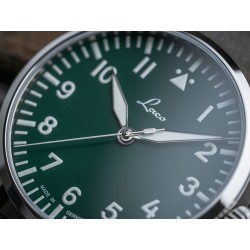 Zegarek pilot Laco Augsburg Automatic – minimalistyczna tarcza