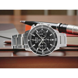 Męski chronograf Bulova 96B272. Precyzja i profesjonalny wygląd w każdym detalu.