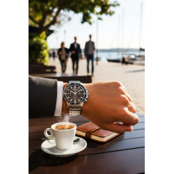 Zegarek Bulova Marine Star 96B272. Idealny dodatek łączący sportową elegancję z miejskim stylem.