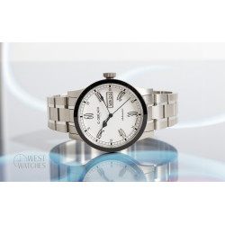 Widok koperty G. Gerlach Sanatio 39mm – stal szlachetna i precyzyjne wykończenie.