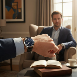 Zegarek G. Gerlach Tatry 39 mm Czarny – elegancja inspirowana polskimi Tatrami