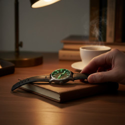 Zbliżenie na niesamowite podświetlenie tarczy – magia światła i czytelność w ciemności