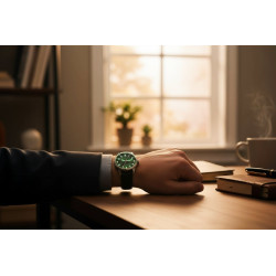 Zbliżenie na niesamowite podświetlenie tarczy – magia światła i czytelność w ciemności