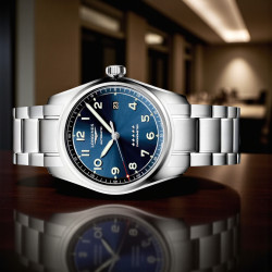 Longines Spirit L3.810.4.93.6 na nadgarstku w eleganckiej stylizacji