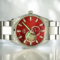 Koperta stalowa 41 mm Orient Semi Skeleton RA-AR0010R10B