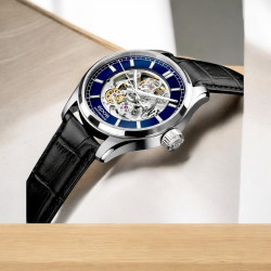 Koperta stalowa 41 mm Epos Passion Skeleton Automatic