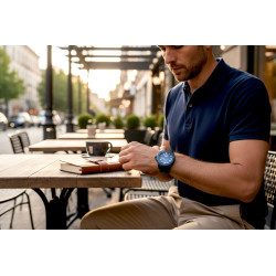 Davosa Argonautic 39mm – zdjęcie lifestyle na nadgarstku