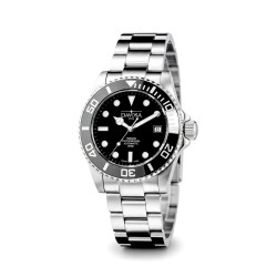 Ceramiczny bezel Davosa – zbliżenie na podziałkę nurkową