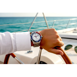 Omega Commander’s Watch wristshot outdoor