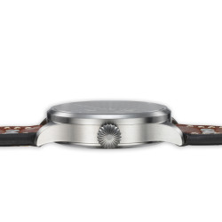 Bok koperty Laco Aachen – stal nierdzewna, profil 42 mm.