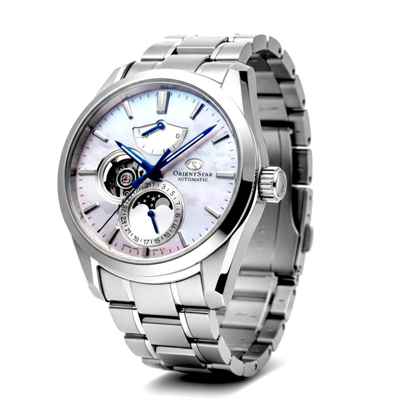 Zegarek męski Orient Star Contemporary Moon Phase Automatic 41mm RE-AY0005A00B