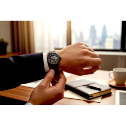 EPOS Passion Skeleton na nadgarstku – elegancki zegarek do garnituru (lifestyle)