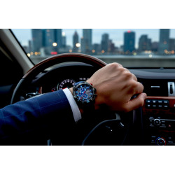 Festina Chrono Sport na męskim nadgarstku – klasyczny sportowy styl