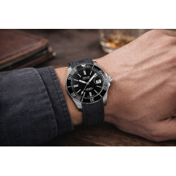 Epos Sportive Diver 3504.131.20.15.55 na czarnym pasku – styl sportowy