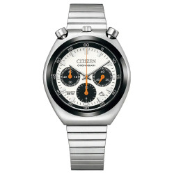 Citizen Tsuno Bullhead AN3660-81A chronograph 38 mm white dial