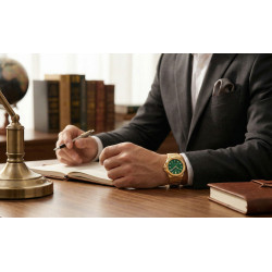 Epos Sportive Automatic 3506.132.22.13.32 na nadgarstku w stylizacji biznesowej