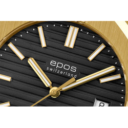 Czarna tarcza z indeksami – Epos Sportive Automatic 41mm