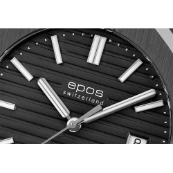 Czarna tarcza z indeksami – Epos Sportive Automatic 41mm