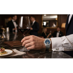 Epos Sport Open Heart Automatic 3506.133.20.16.30 na nadgarstku w eleganckiej stylizacji