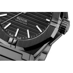 Fakturowana tarcza Epos Sport Open Heart Automatic 41mm