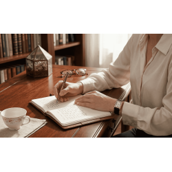 Zegarek damski Epos Quartz Lady 8002.702.24.20.15 jako dodatek do biznesowej stylizacji