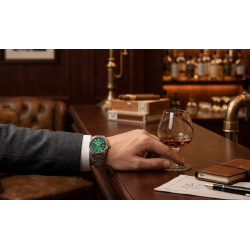 Zegarek EPOS Passion Automatic 41mm  na nadgarstku do eleganckiej koszuli