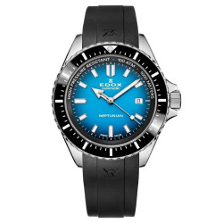 Edox 80120 3NCA BUIDN – SkyDiver Neptunian 44mm diver automat