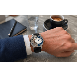 Epos Oeuvre D’Art Verso II 3435.313.20.26.25 na nadgarstku w stylizacji biznesowej