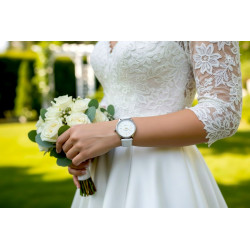 G. Gerlach Dragon – elegancki zegarek damski na nadgarstku panny młodej