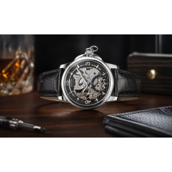 Srebrna koperta 45 mm odlana ze stali szlachetnej