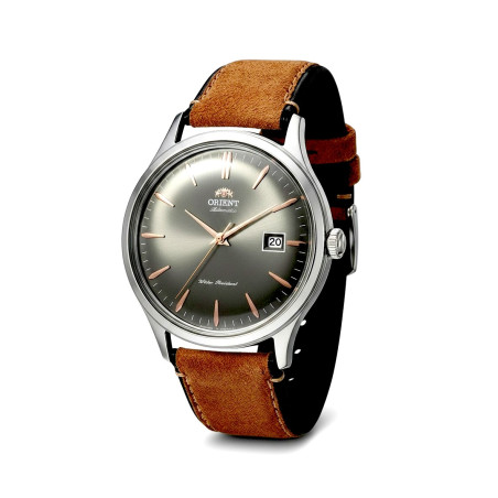 Zegarek Orient Bambino TAC08003A0 widok z przodu na tarczę