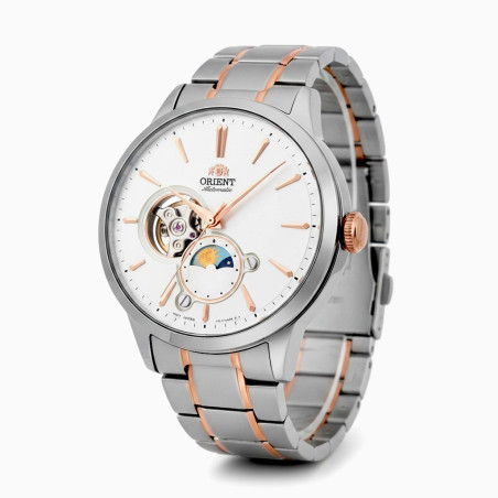 Orient RA-AS0101S10B – Sun&Moon automat 41,5mm elegancja