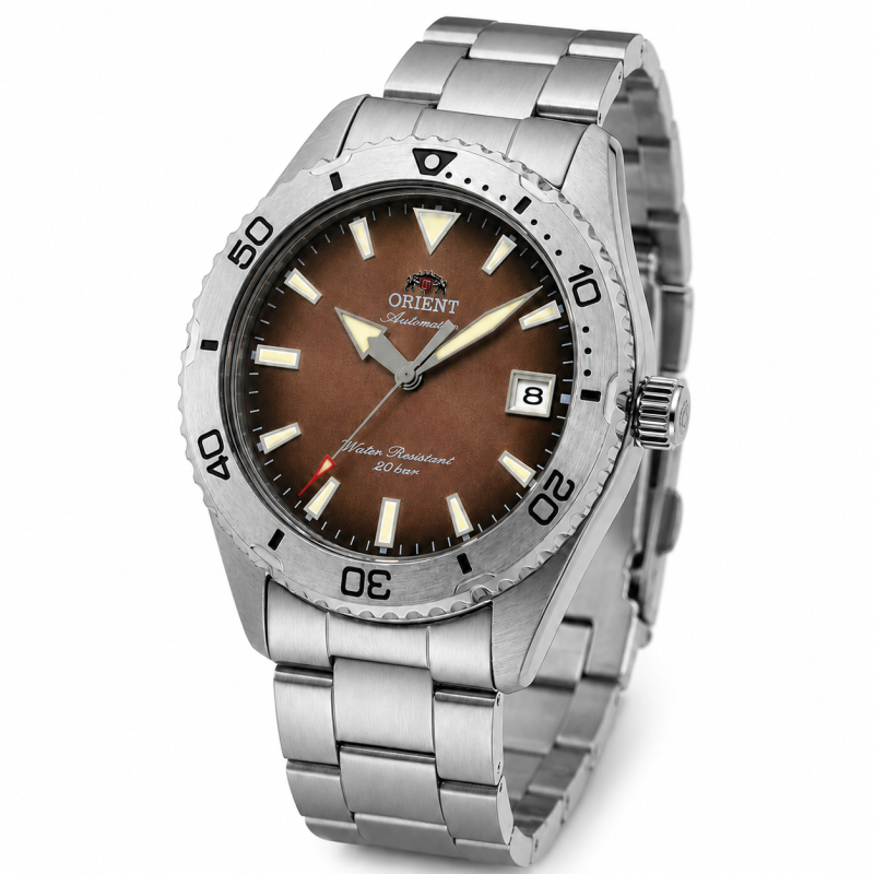 Orient Sports Mako Diver Automatic RA-AC0Q17Y30B - widok z przodu