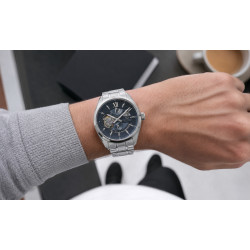 ORIENT STAR Contemporary Semi Skeleton Automatic RE-AV0132L00B na nadgarstku