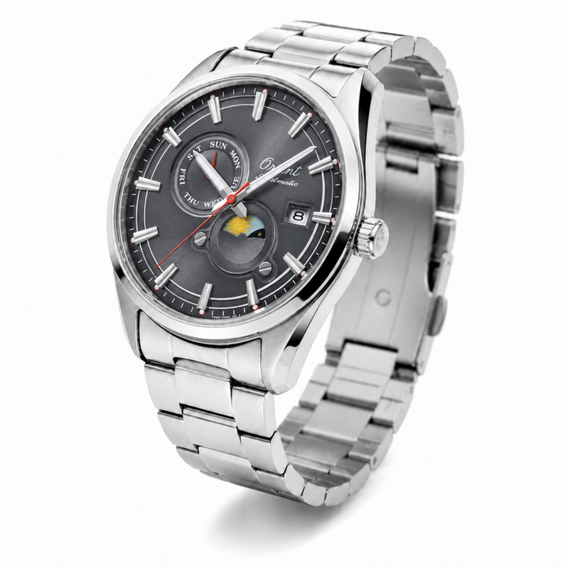 Orient Contemporary Sun&Moon Automatic RA-AK0311N30B - widok z przodu