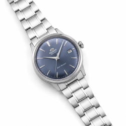 Srebrna koperta 38mm zestawiona ze stalową bransoletą