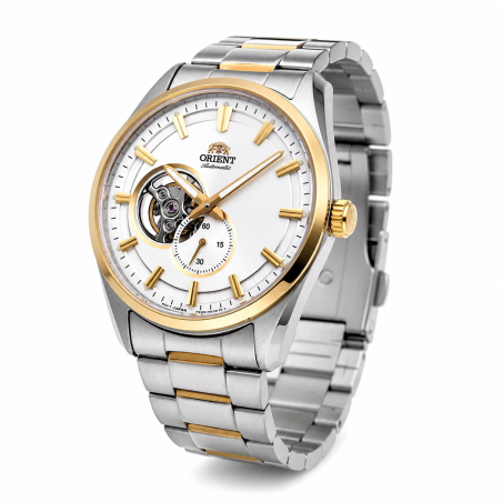 Zegarek męski Orient Contemporary Open Heart Automatic RA-AR0001S10B - widok z przodu