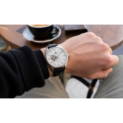 Orient Contemporary Open Heart Automatic RA-AR0004S30B na nadgarstku